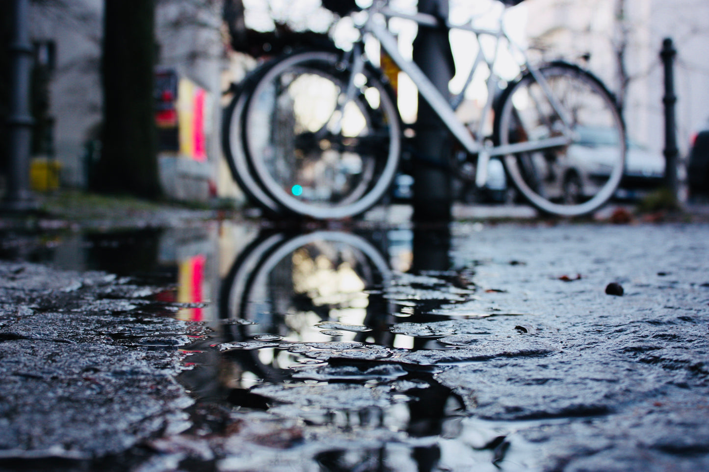 Through the rain