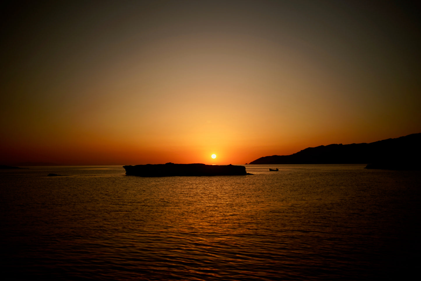 Sunset island